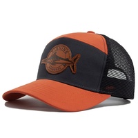 Gorra de Pesca de 7 Paneles con Logotipo Personalizado de Alta Calidad, Secado Rápido, Estilo Desgastado, Gorra Deportiva de Malla para Exteriores, Unisex, Ajustable, de Poliéster