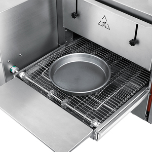 Forno Elettrico Portatile Completamente Automatico per Pizza e Hamburger, Certificato CE, con Termostato Regolabile e Protezione da Surriscaldamento - Product Image 5