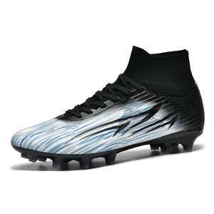 <span class=keywords><strong>Botas</strong></span> de Fútbol Juveniles con Tacos Largos para Terreno Firme y Césped Artificial, para Entrenamiento y Partidos, Tallas 34-45 - Product Image 3