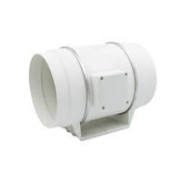 Ventilateur de conduit d'air de 8 pouces à flux mixte, ventilateur en ligne pour tente de culture