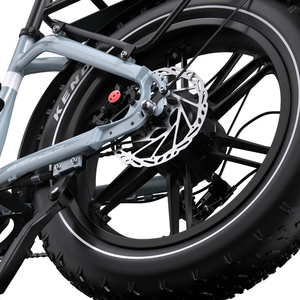 Vélo électrique ONESPORT OT08 avec écran LCD, fourche à suspension pneumatique de 20 pouces, 80 km d'autonomie, 250 W - Product Image 5