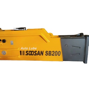 เครื่องเจาะหินไฮดรอลิกแบบกล่อง รุ่น SB200 สำหรับงานเหมือง |   สิ่วหนักขนาดเส้นผ่านศูนย์กลาง 210 มม. |   ค้อนกระแทกแรงสูงสำหรับรถขุดขนาด 62T-68T - Product Image 1