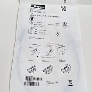 เซ็นเซอร์อิเล็กทรอนิกส์ Parker P8SAGMFAX NPN สายเคเบิล 3 เมตร DC 10-30V - Product Image 4