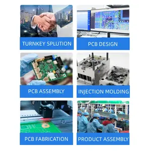 China Placa PCB de alta frecuencia Producto terminado Ensamblar Servicio de entrega rápida Fabricante de ensamblaje de placa Pcb multicapa