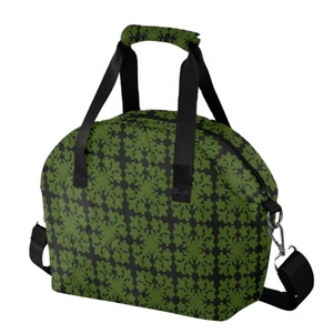 Sac isotherme personnalisé avec logo, motif Ulu vert hawaïen, pour pique-nique, école, bureau, stockage de nourriture chaude ou froide, sac à lunch isotherme pour adultes - Product Image 1