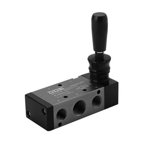 Válvulas Manuales Accionadas por Solenoide Dade para Gas 4H210-08 4H310-10 de Dos Posiciones y Cinco Vías 4H410-15 con Estructura de Piloto Rotatorio Manual - Product Image 3