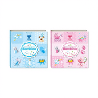 Libro de Recuerdos para Bebés Estilo Edicart, Regalo para Padres, Libro de Palabras Diarias con 4 Artículos, 32 Páginas, Tapa Dura con Cubierta Acolchada de Espuma