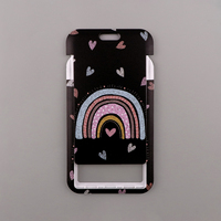 Porte-badge de sensibilisation à l'autisme, lanières en nylon imperméables et durables, porte-clés, porte-carte d'identité, sangle de téléphone pour la salle de sport, porte-clés