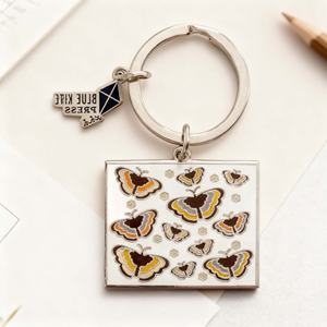 พวงกุญแจคาราไบเนอร์โลหะผสมสังกะสีเคลือบสองด้านแบบขายส่ง ลายการ์ตูนอนิเมะน่ารัก 3 มิติ กันน้ำ ทนทาน ของขวัญส่งเสริมการขาย - Product Image 4
