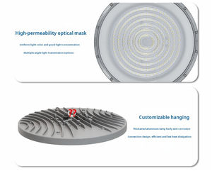Illuminazione industriale rapida dissipazione del calore Smd per interni in alluminio 100w 150w 200w 300w Ufo DOB <span class=keywords><strong>Led</strong></span> lampada ad alta baia - Product Image 3