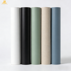 Película Decorativa de PVC para Revestimiento de PVC y Puertas de Entrada de PVC - Revestimiento para Placas de PVC - Efecto Madera Blanca - Product Image 1