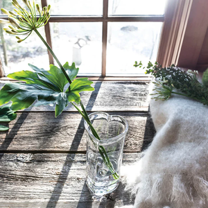 2025 thủy tinh highgate nụ tim bình thủy tinh hình trái tim bình cho hoa thủy tinh trái tim hoa bình - Product Image 6