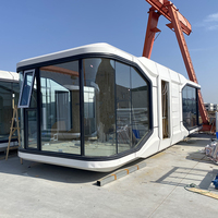 Maisons modulaires préfabriquées, maison-capsule en aluminium, produits très demandés à prix raisonnables, maison-capsule de luxe
