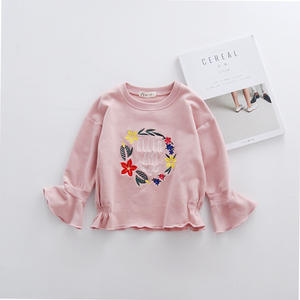 เสื้อยืดแขนยาวเด็กผู้หญิง ผ้าฝ้ายออร์แกนิค คุณภาพพรีเมียมใหม่ จากโรงงานจีน - Product Image 2