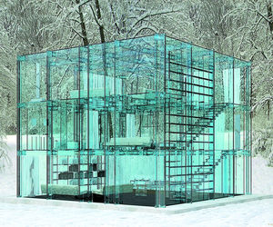 <span class=keywords><strong>Kit</strong></span> de véranda préfabriquée <span class=keywords><strong>en</strong></span> verre feuilleté trempé et aluminium Glasshouse - Product Image 6