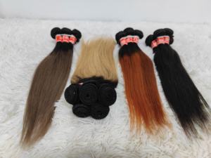 Extensions de cheveux ondulés ombrés Letsfly, très vendues, cheveux vierges brésiliens 9A, mèches de cheveux humains de bonne qualité - Product Image 5