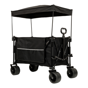 Vagón Plegable Industrial Rústico de Alta Capacidad, Personalizable OEM, Todoterreno, para Compras, Almacenamiento y Actividades al Aire Libre - Product Image 1