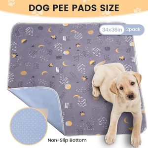 Số lượng lớn nhanh chóng khô kháng khuẩn vải 100% rò rỉ-bằng chứng thiết kế của riêng bạn in/màu 450 + Sử dụng sinh thái có ý thức Pet đào tạo PEE Pads - Product Image 2