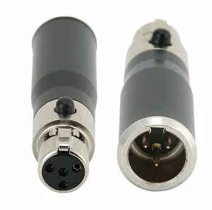 4-Pins Vrouwelijke Naar Mini Xlr 3-Pins Mannelijke Audio-Adapter, Microfoon 4-Pins Xlr Naar Mini Xlr 3pins Connector
