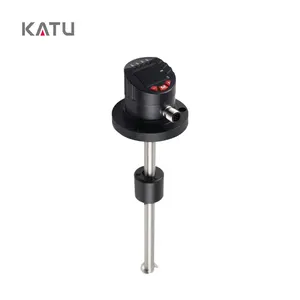 KATU fábrica venda quente LT400-L0300 float bola comprimento sonda 300 milímetros 4-20mA Integrar temperatura Digital e sensor de nível