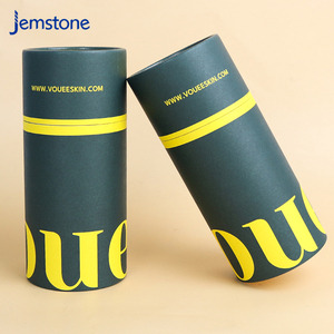 Emballage en tube kraft pour thé aux herbes et café, design personnalisé, écologique, tube en carton pour vêtements, boîte en tube de papier - Product Image 1