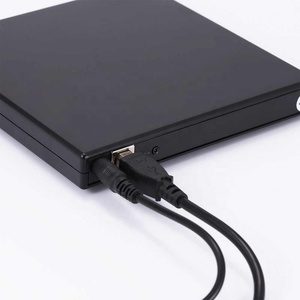 Тонкий внешний оптический привод USB 2,0 DVD комбо DVD ROM/CD-RW записывающийся-Plug and Play для Macbook ноутбука, настольного компьютера, ПК - Product Image 6
