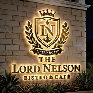 Custom Golden Mirror <strong>Letters</strong> LED Backlit 3D <strong>Wall</strong> Logo Sign Stainless Steel <strong>Letters</strong> for Salon Barber Shop Interior Branding - Product Image 4