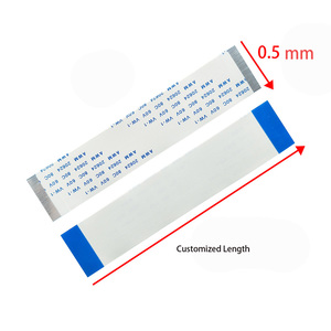 Personalizado de alta calidad, paso de 0,5mm, pines A 10-50/B tipo AWM20624 80C 60V, cable flexible FPC/FFC de longitud de 50mm-200mm <span class=keywords><strong>para</strong></span> ordenador - Product Image 1