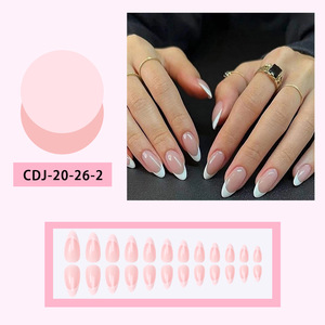 <span class=keywords><strong>Uñas</strong></span> Postizas al por Mayor, Económicas, <span class=keywords><strong>Color</strong></span> Nude <span class=keywords><strong>Rosa</strong></span> Clásico, <span class=keywords><strong>Uñas</strong></span> Francesas <span class=keywords><strong>con</strong></span> Puntas Blancas, <span class=keywords><strong>Uñas</strong></span> Acrílicas Almendradas Medianas <span class=keywords><strong>con</strong></span> Acabado Brillante - Product Image 3
