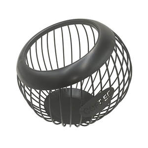 K-cup Metal Wire Coffee Capsule Pod Basket Storage Organizer Holder For Counter Coffee Bar