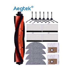 Kit de accesorios Lydsto <span class=keywords><strong>R1</strong></span>/R1A/<span class=keywords><strong>R1</strong></span> <span class=keywords><strong>Pro</strong></span>/S1, filtro de cepillo lateral principal, paño de mopa, bolsa de polvo para aspiradora <span class=keywords><strong>Xiaomi</strong></span> - Product Image 1