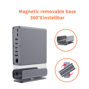 Hub trạm dock 16 trong 1 loại C Power Adapter đa Adapter USB Màn hình Kép USB Hub cho <span class=keywords><strong>Mac</strong></span> Mini M2 <span class=keywords><strong>Thunderbolt</strong></span> 3/4 - Product Image 4