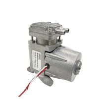 Pompe à vide 80L -85kpa Taille compacte Pompe à double tête Compresseur d'air Pompe à vide 24V