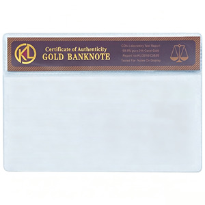 Carte de collection Anime japonais Dragon Z en feuille d'or, billet de 10 000 Yens, 7 designs, cadeau <span class=keywords><strong>manga</strong></span> - Product Image 5