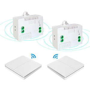 <span class=keywords><strong>Interrupteur</strong></span> <span class=keywords><strong>sans</strong></span> <span class=keywords><strong>fil</strong></span> auto-générateur de Type à bascule <span class=keywords><strong>sans</strong></span> batterie Panneau d'énergie cinétique haute brillance 1/2 Gang étanche domestique - Product Image 4