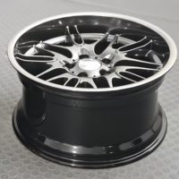 JUWA Style légendaire 65 5x120 Jantes en aluminium moulé 18 pouces Hyper Black pour M5/M3 Série 7 E28/E32/E34/E38/E39