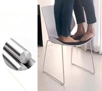 Chaise de bureau moderne la plus vendue pour la maison, l'école, les étudiants, en plastique empilable, idéale pour les hôtels, les hôpitaux, les écoles et les bureaux