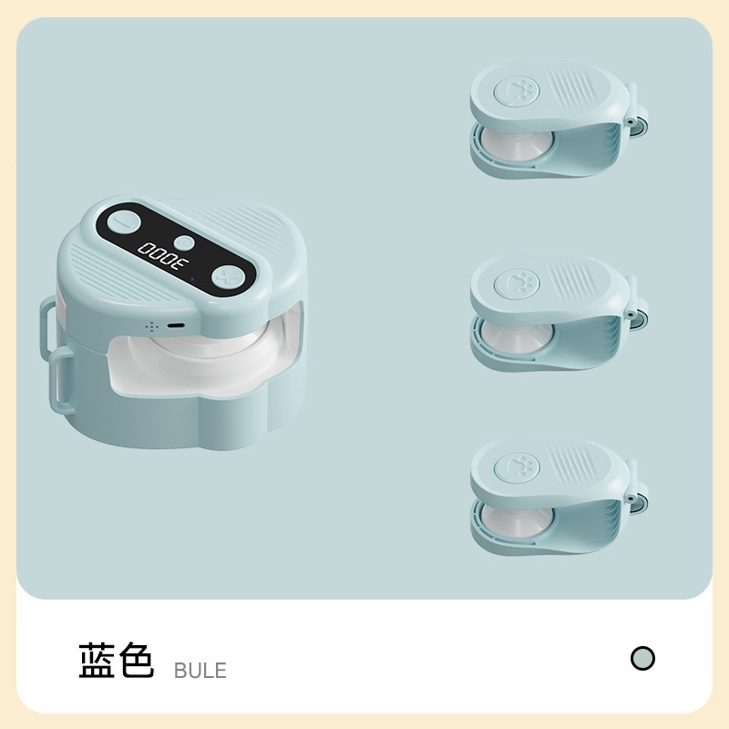 Chasseur de chat télécommandé bleu à appels d'oiseaux