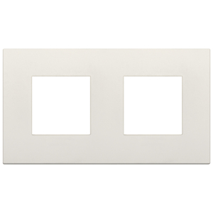 4M Ivory <b>Wall</b> <b>Plate</b> 2 Gang 16.1 Cm Length For Switches - Product Image 1