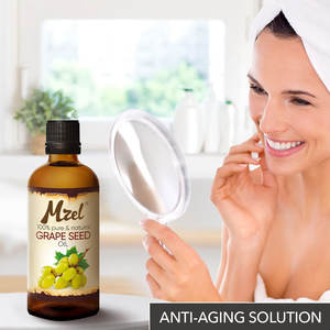 Grapeseed น้ำมันหอมระเหยสกัดเย็น100% บริสุทธิ์และเป็นธรรมชาติประโยชน์ที่ดีที่สุดสำหรับการนวดดูแลเส้นผมและใบหน้า - Product Image 2