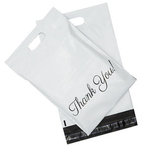 Bolsas de polietileno vacías con autosellado transparente personalizadas de alta calidad Bolsas de correo recicladas con diseño impreso - Product Image 5