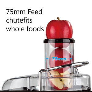 Extracteur de jus électrique rapide 800W, grande <span class=keywords><strong>goulotte</strong></span>, centrifugeuse, moteur en cuivre pur, usage domestique et hôtelier, rendement élevé en nutriments - Product Image 3