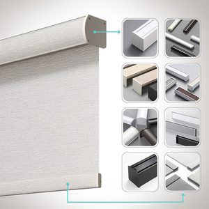 Persianas Inteligentes Motorizadas Impermeables de Doble Capa, Persianas Verticales Eléctricas Integradas para Sala de Estar, Hotel, Ventana Francesa, 100% - Product Image 2