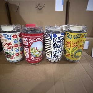 Smeg Stainless Steel Tumbler 304 Vacuum Flask Thermal Insulation <b>Travel</b> <b>Cup</b> Traditional Chinese Design - Product Image 3