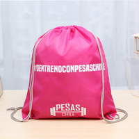 Bolsa con Cordón de Poliéster 210D de Ranguo con Logotipo y Color Personalizados para Deportes, Viajes, Gimnasio, Regalos Promocionales