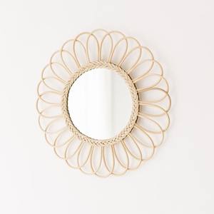 Whosale for <b>Rattan</b> <b>Mirrors</b> Wall Decorative Antique Round Design Hanging Wall Handmade From Vietnam - Product Image 2