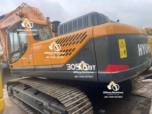 Excavatrice sur chenilles Hyundai <span class=keywords><strong>305</strong></span> d'occasion, moteur Cummins, bon état, vente flash - Product Image 4