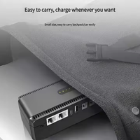 UPS Mini Baru 20000mah 36W Baterai LiFePO4 Online DC Backup Power UPS untuk Kamera CCTV Modem Router WiFi