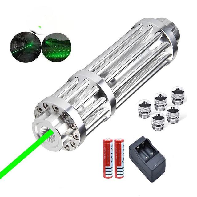 Top Deal SUPER QUALITY 10KM Long Range Laser Beam Rechargeable LED Laser Pointer GREEN Infrared Laser Pointer  for