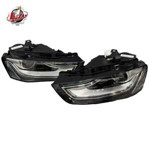 สำหรับ Audi A4 A4L B8.5 ปี 2013-2016 ชุดไฟหน้า LED ซ้ายและขวา อัพเกรดจากฮาโลเจนเป็น LED พร้อมไฟ DRL สำหรับวิ่งกลางวัน - Product Image 1